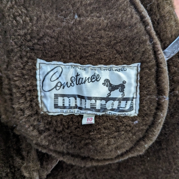 Vintage sheep skin long coat - Picture 2 of 5